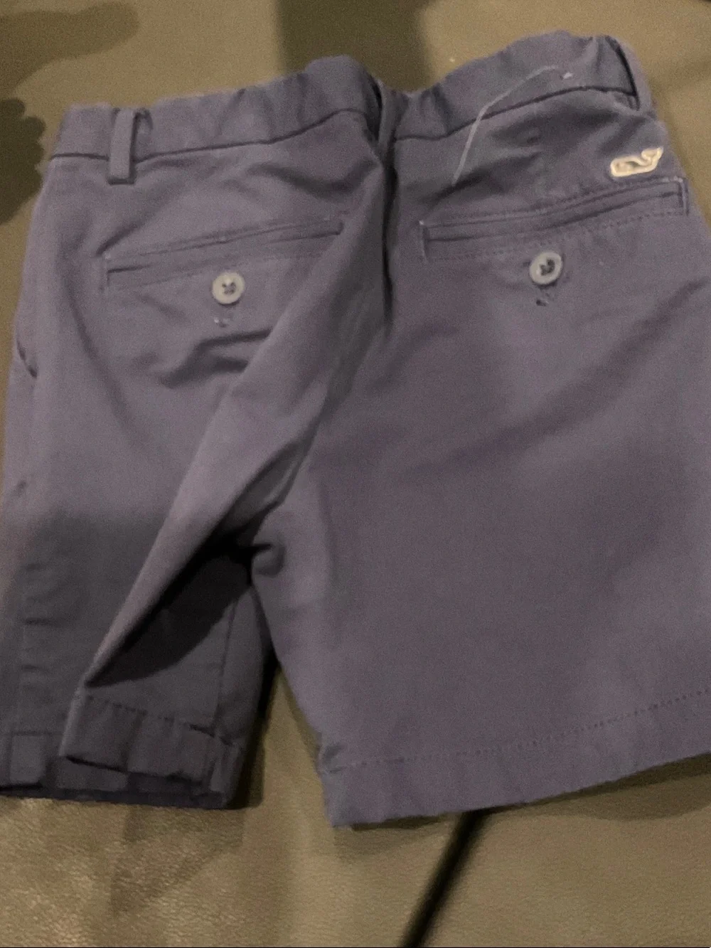 Vineyard Vines Boys Navy Blue Chino Shorts size 6